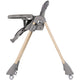 Scaun de masa Chipolino Candy Shop charcoal