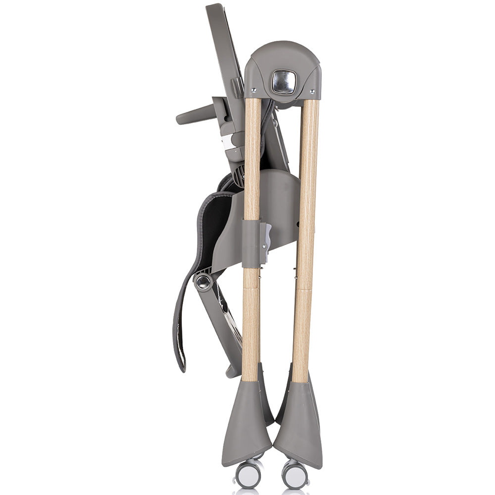 Scaun de masa Chipolino Candy Shop charcoal