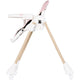 Scaun de masa Chipolino Candy Shop powder pink