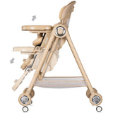 Scaun de masa Chipolino Melba 2 in 1 latte