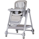 Scaun de masa Chipolino Melba 2 in 1 platinum