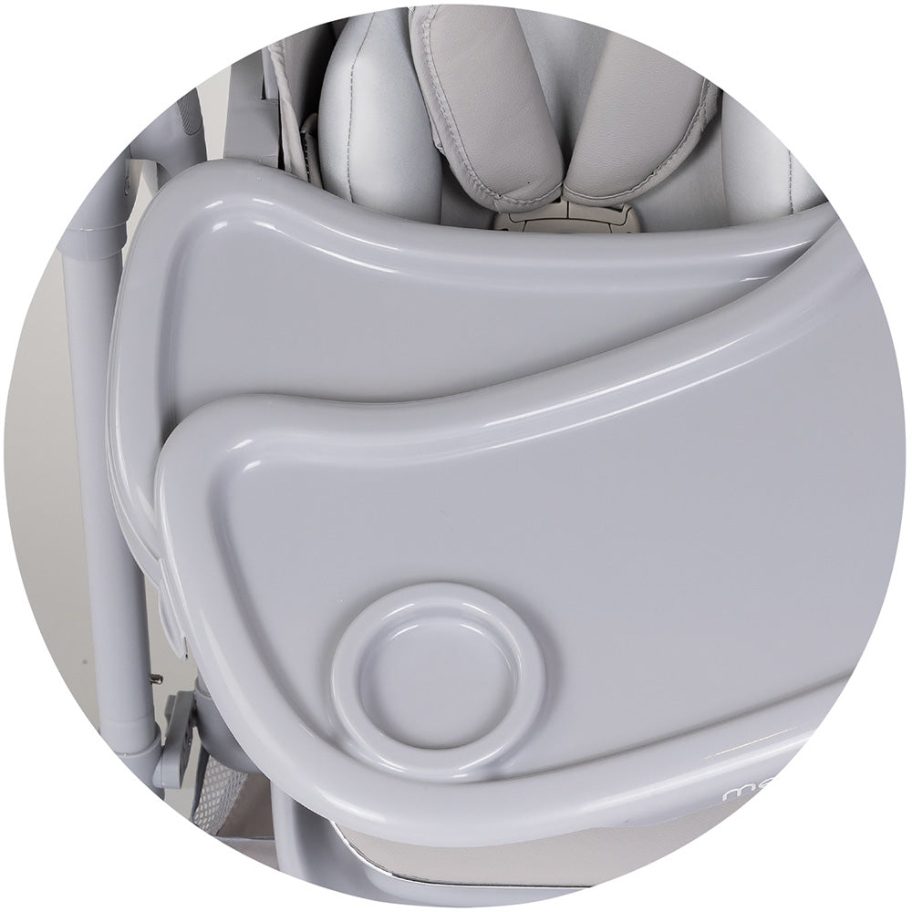 Scaun de masa Chipolino Melba 2 in 1 platinum
