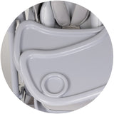 Scaun de masa Chipolino Melba 2 in 1 platinum