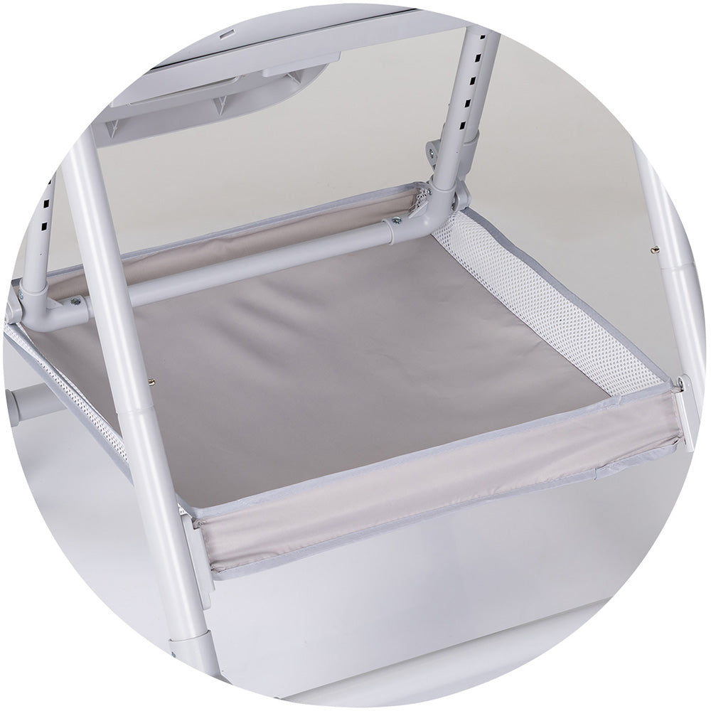 Scaun de masa Chipolino Melba 2 in 1 platinum