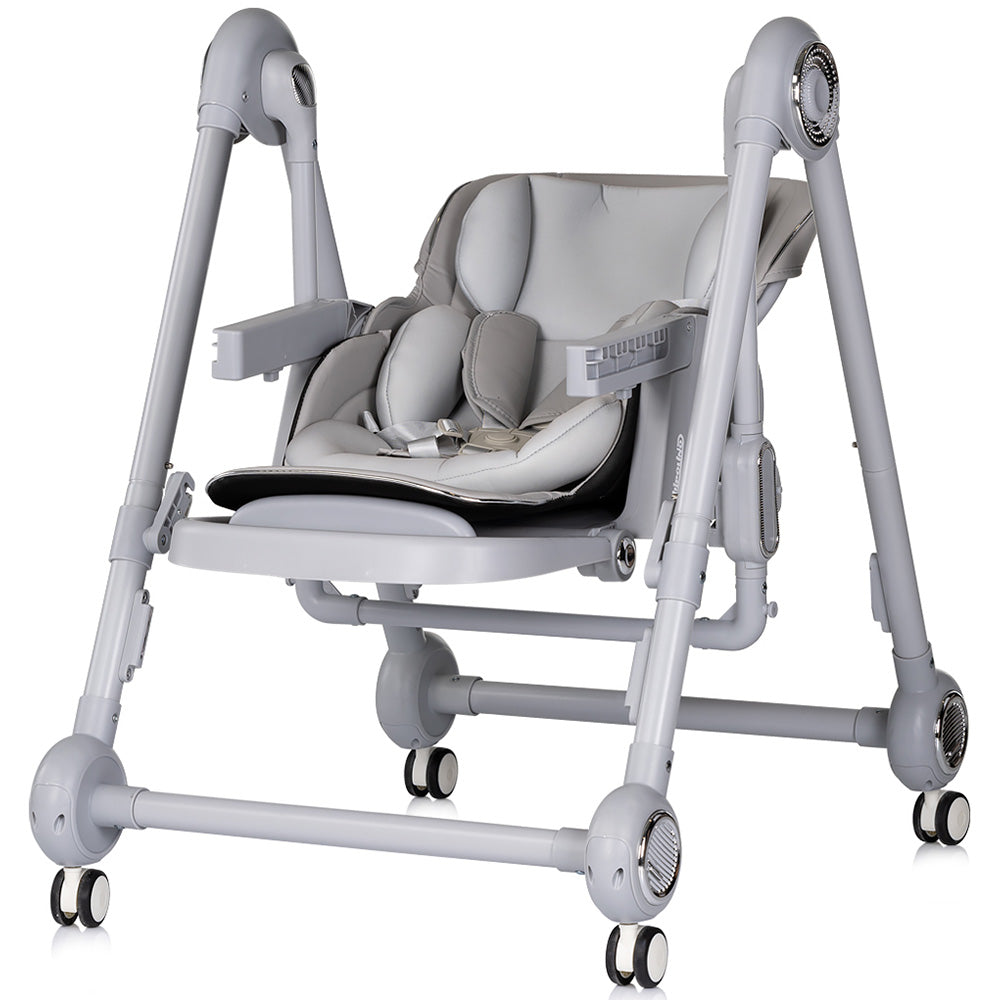 Scaun de masa Chipolino Melba 2 in 1 platinum