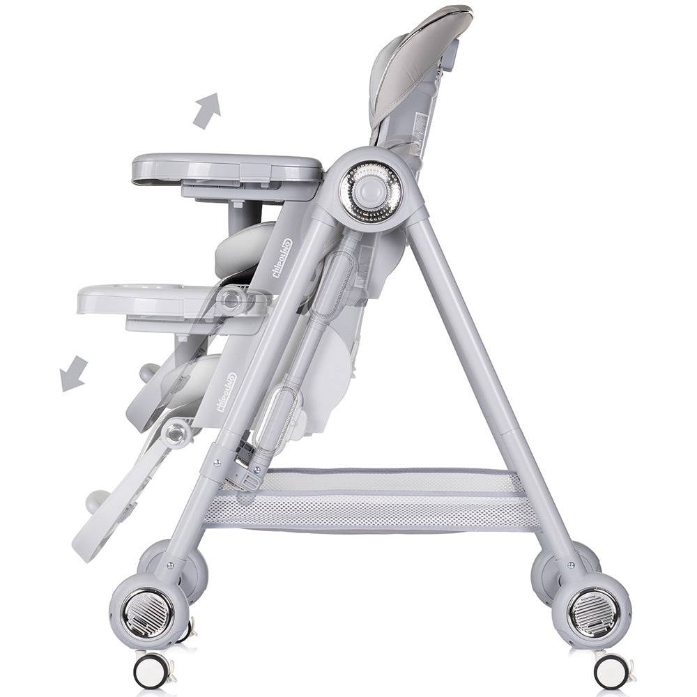 Scaun de masa Chipolino Melba 2 in 1 platinum
