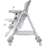 Scaun de masa Chipolino Melba 2 in 1 platinum
