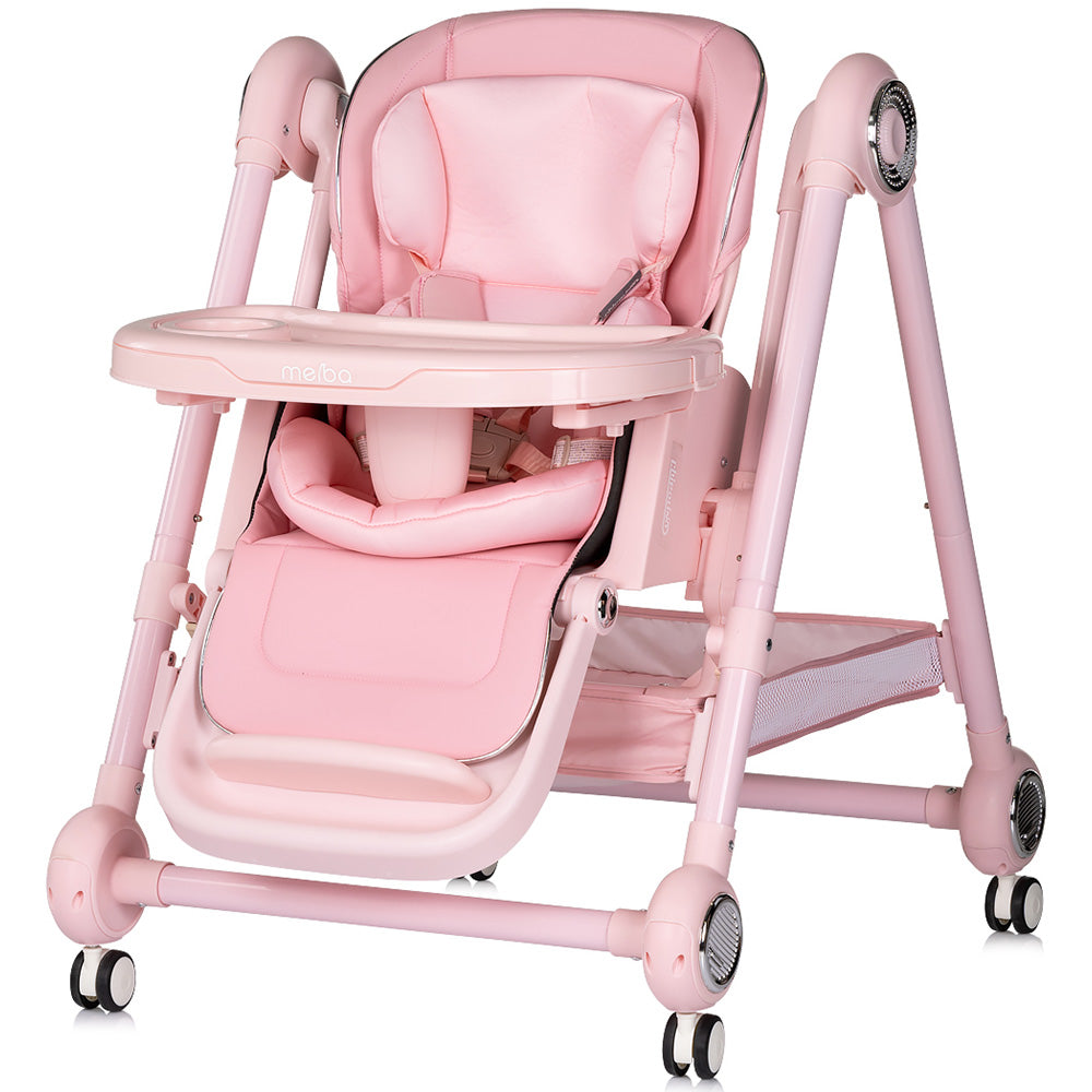 Scaun de masa Chipolino Melba 2 in 1 powder pink