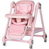 Scaun de masa Chipolino Melba 2 in 1 powder pink