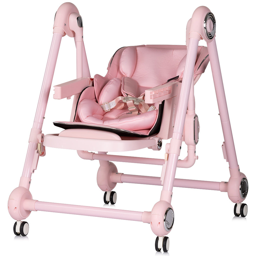 Scaun de masa Chipolino Melba 2 in 1 powder pink