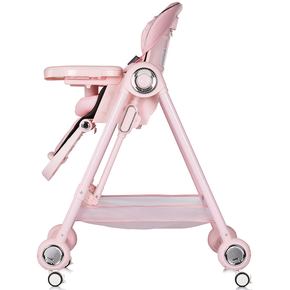 Scaun de masa Chipolino Melba 2 in 1 powder pink