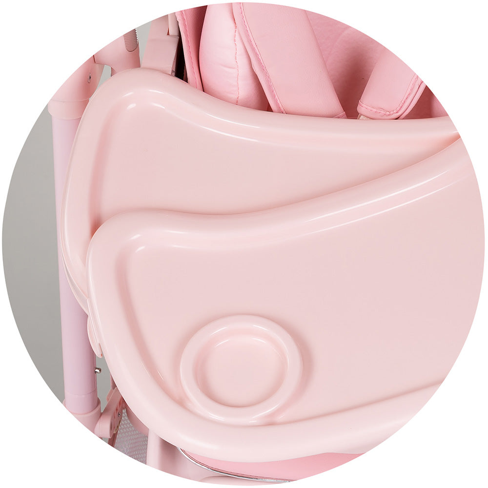Scaun de masa Chipolino Melba 2 in 1 powder pink