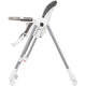 Scaun de masa Chipolino Milk Shake 2 in 1 ash grey