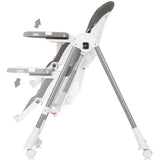 Scaun de masa Chipolino Milk Shake 2 in 1 ash grey