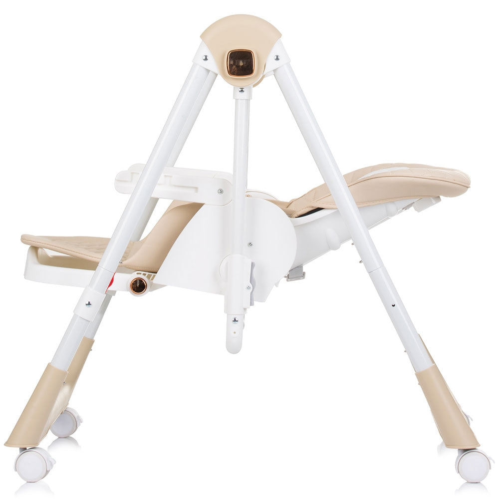 Scaun de masa Chipolino Milk Shake 2 in 1 beige
