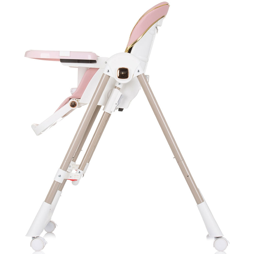 Scaun de masa Chipolino Milk Shake 2 in 1 flamingo