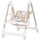 Scaun de masa Chipolino Milk Shake 2 in 1 macadamia