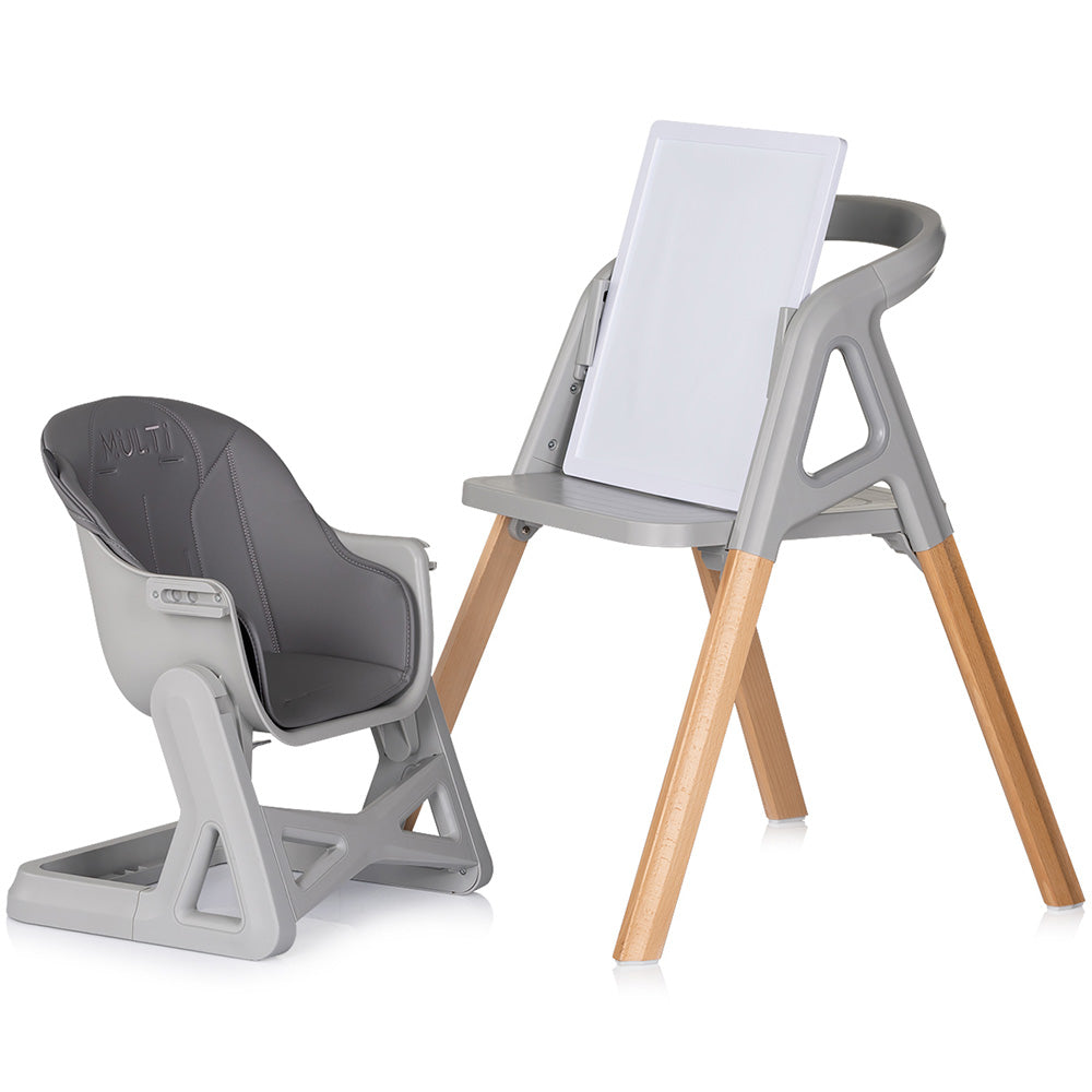 Scaun de masa Chipolino Multi 4 in 1 charcoal