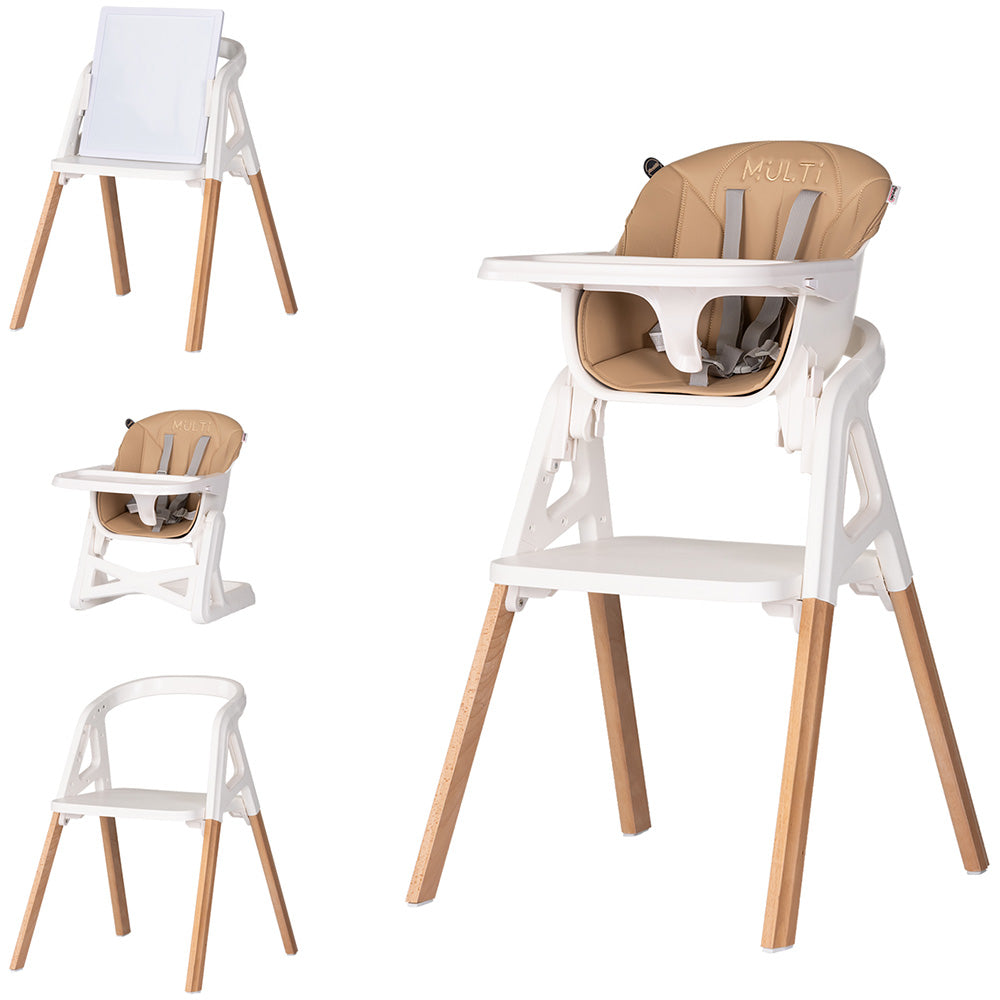 Scaun de masa Chipolino Multi 4 in 1 latte