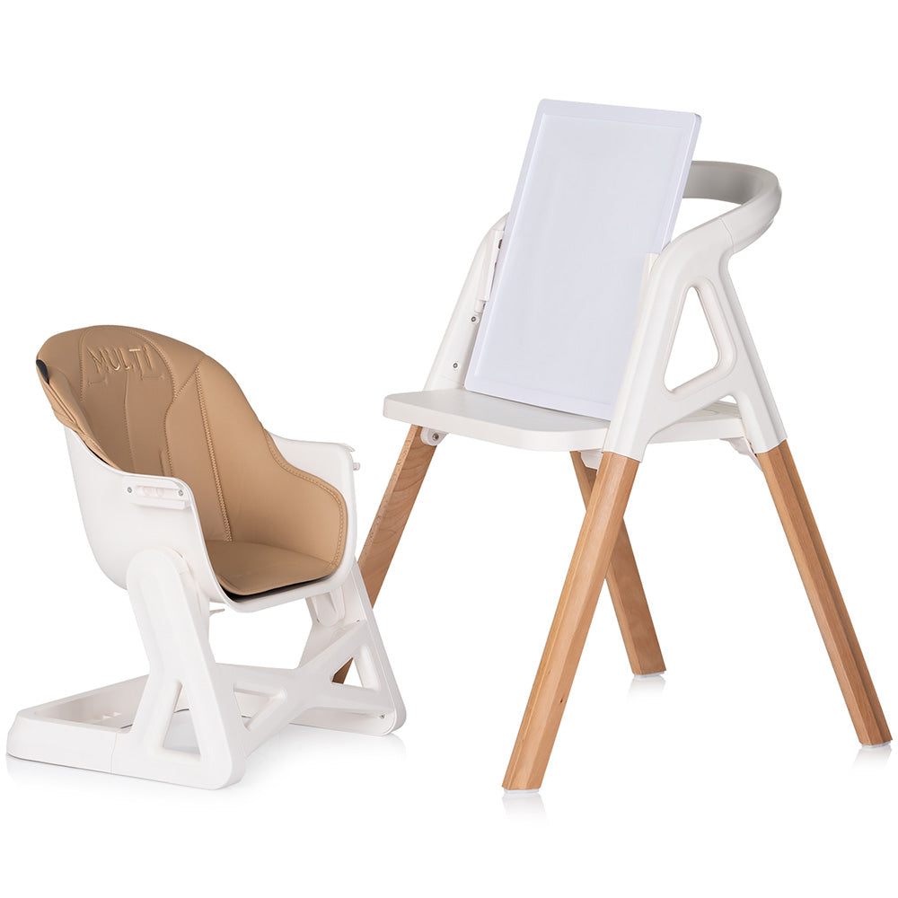Scaun de masa Chipolino Multi 4 in 1 latte