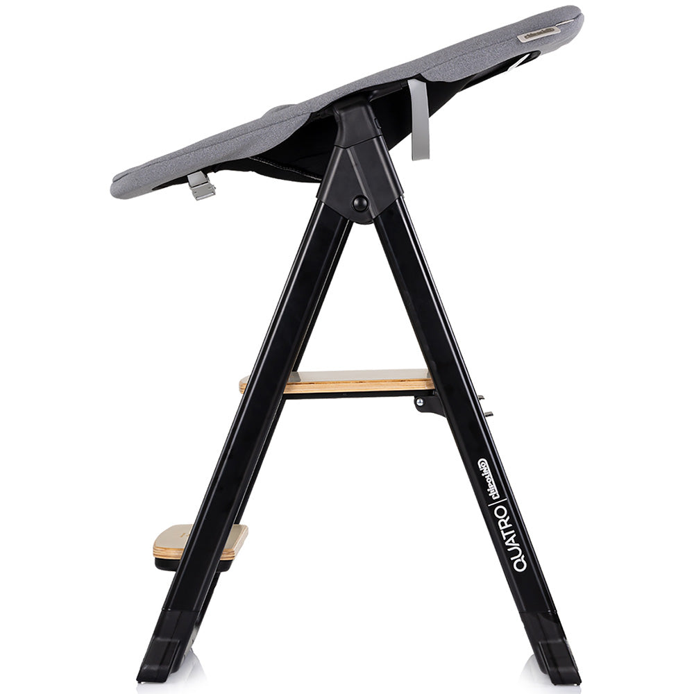 Scaun de masa Chipolino Quatro 4 in 1 charcoal