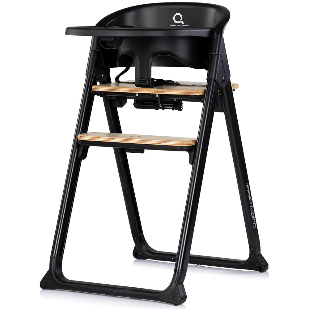 Scaun de masa Chipolino Quatro 4 in 1 charcoal