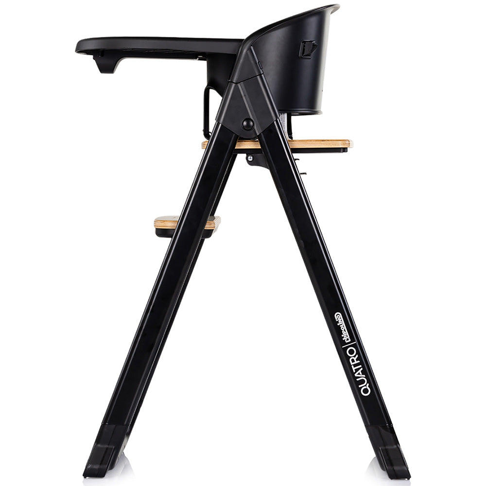 Scaun de masa Chipolino Quatro 4 in 1 charcoal