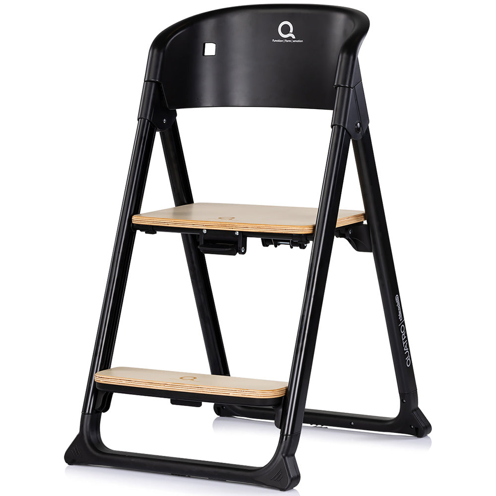 Scaun de masa Chipolino Quatro 4 in 1 charcoal