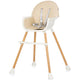 Scaun de masa Chipolino Rio 2 in 1 sand