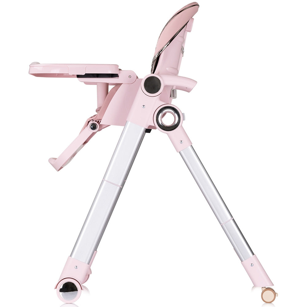 Scaun de masa Chipolino Super Chef 2 in 1 pink marshmallow