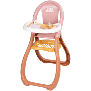 Scaun de masa pentru papusa Smoby Baby Nurse Highchair