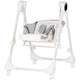 Scaun de masa si leagan electric Chipolino Master Class 2 in 1 cashmere