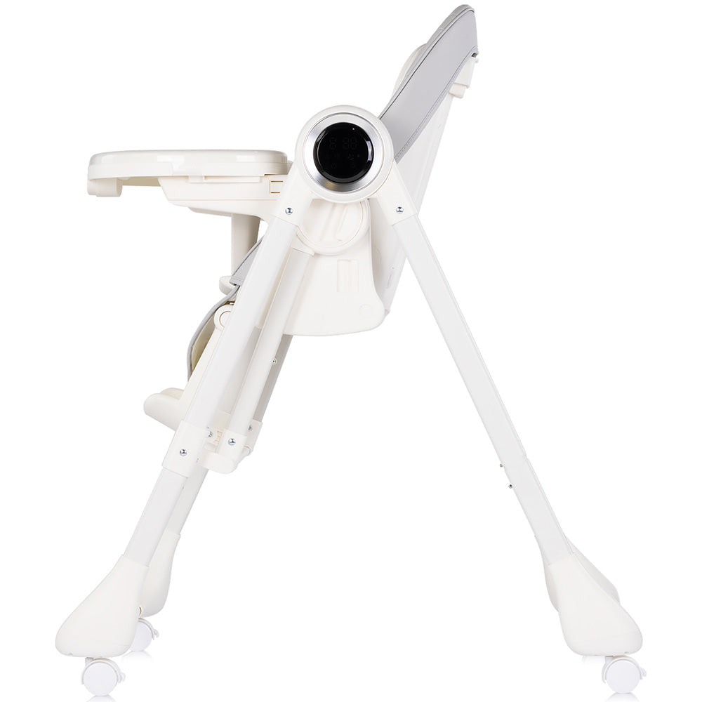 Scaun de masa si leagan electric Chipolino Master Class 2 in 1 cashmere