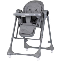 Scaun de masa si leagan electric Chipolino Master Class 2 in 1 charcoal