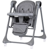 Scaun de masa si leagan electric Chipolino Master Class 2 in 1 charcoal