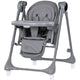 Scaun de masa si leagan electric Chipolino Master Class 2 in 1 charcoal