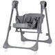 Scaun de masa si leagan electric Chipolino Master Class 2 in 1 charcoal