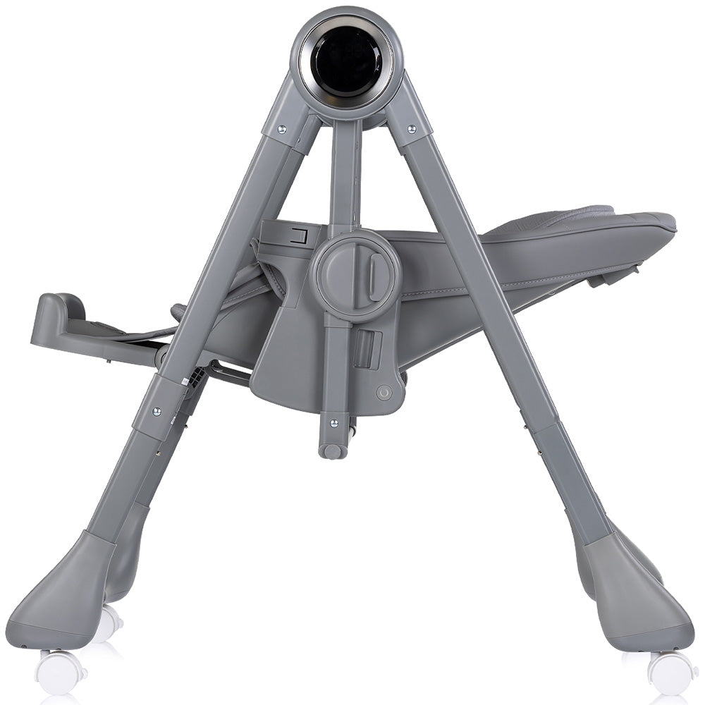 Scaun de masa si leagan electric Chipolino Master Class 2 in 1 charcoal