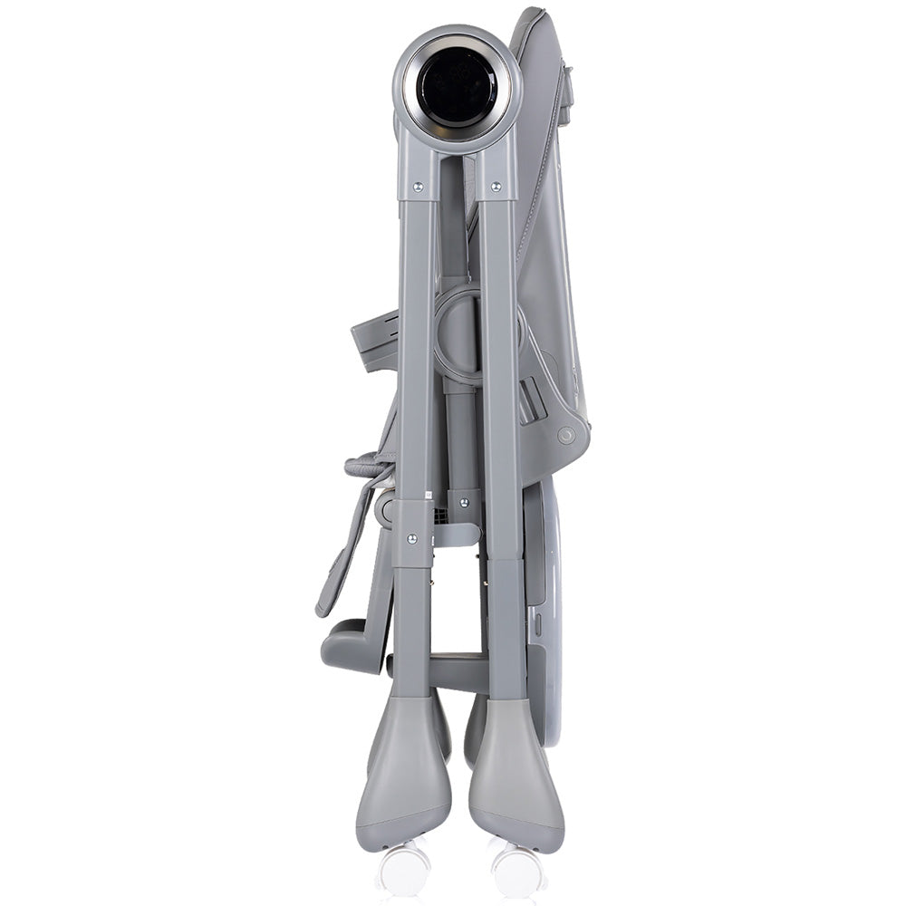 Scaun de masa si leagan electric Chipolino Master Class 2 in 1 charcoal