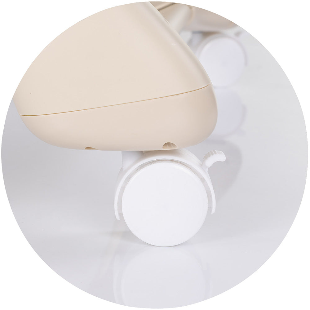 Scaun de masa si leagan electric Chipolino Master Class 2 in 1 latte