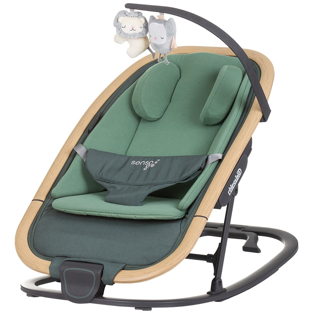 Scaunel balansoar Chipolino Senso basil wood