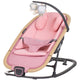 Scaunel balansoar Chipolino Senso pink marshmallow wood
