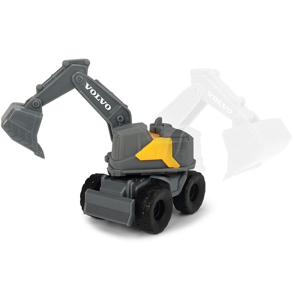 Set Dickie Toys Micro City Team 9 cm cu 5 vehicule