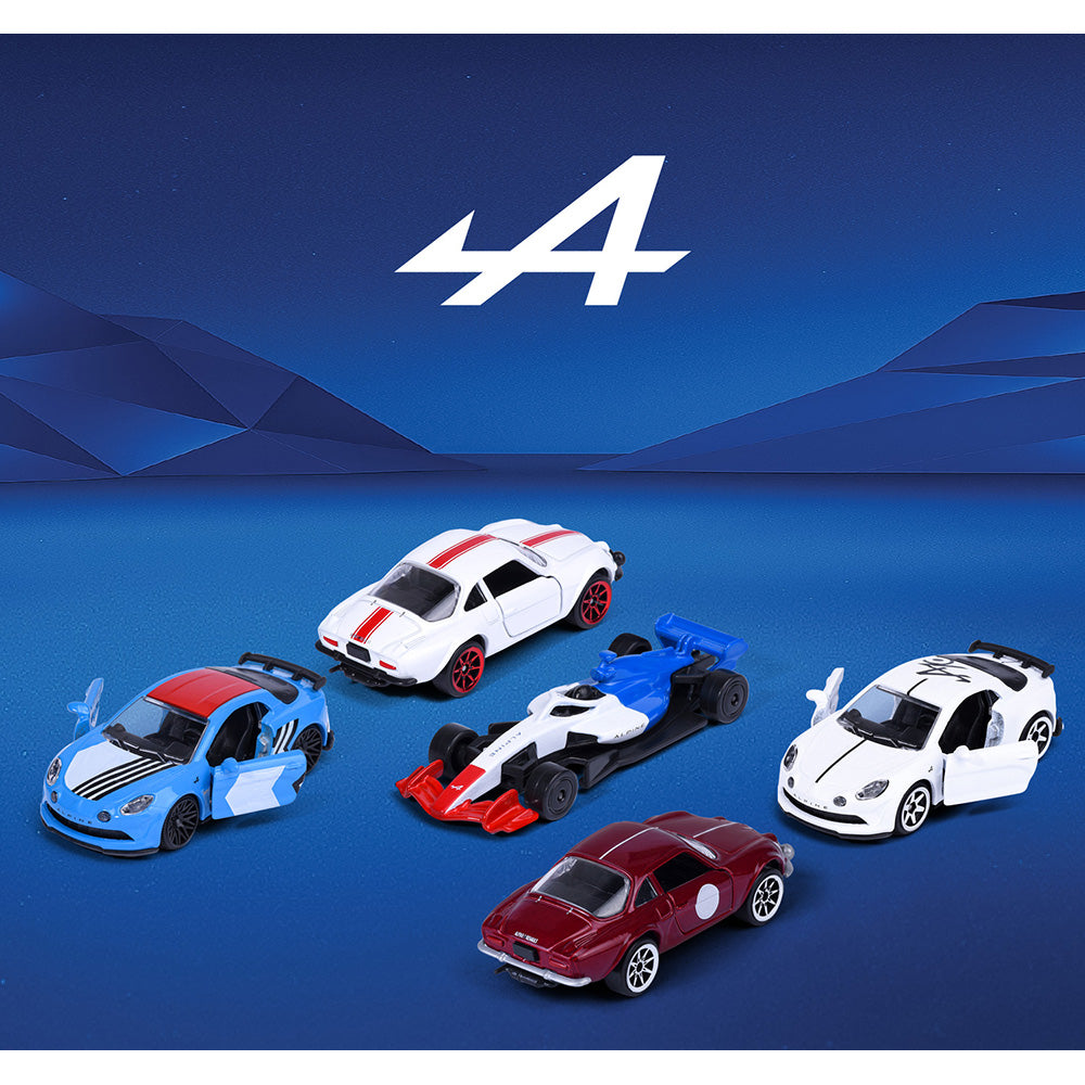 Set Majorette Alpine cu 5 masinute