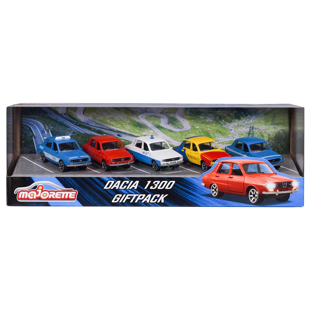Set Majorette Dacia 1300 cu 5 masinute