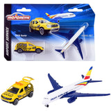 Set Majorette Dacia Duster Airport cu o masinuta si un avion