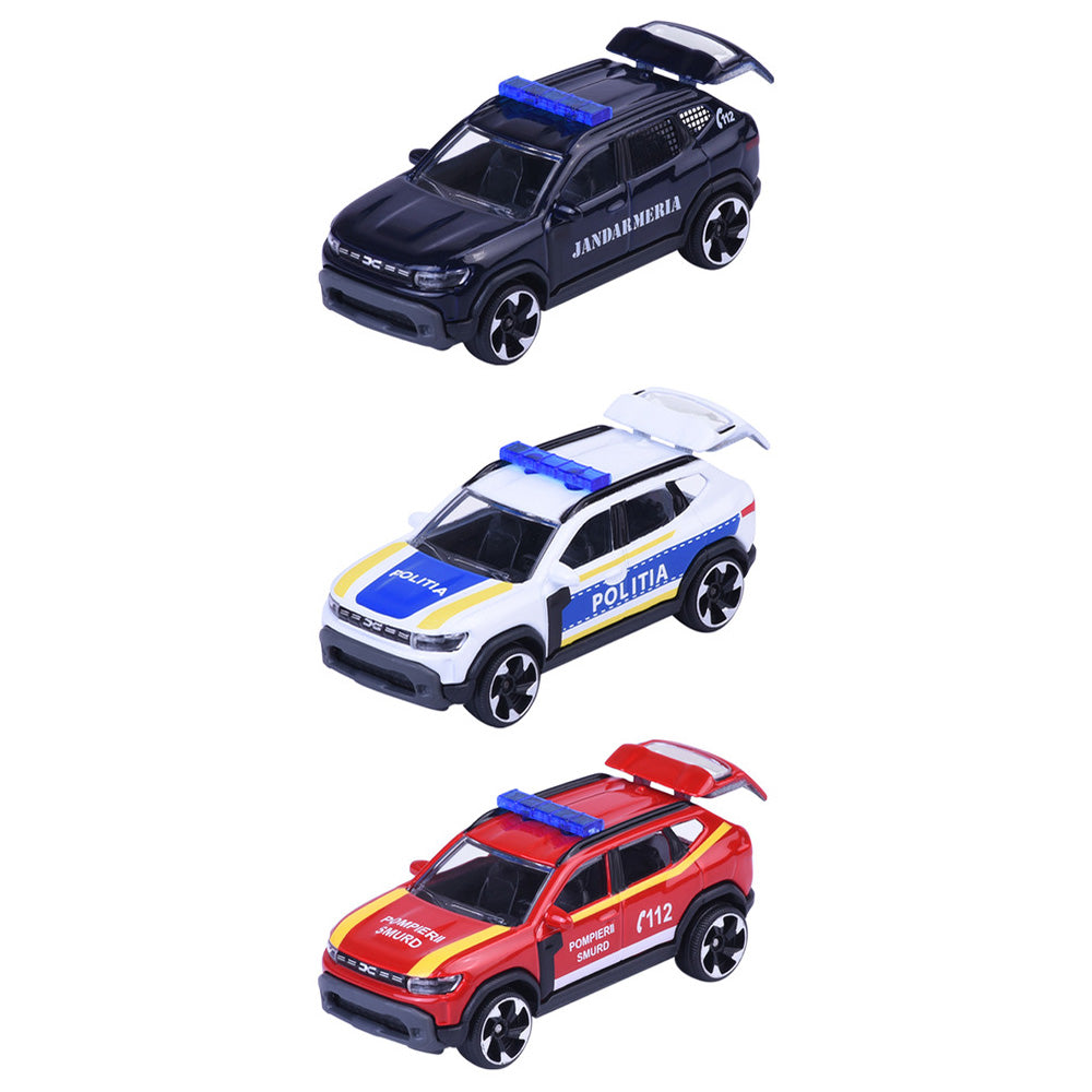 Set Majorette Dacia Duster cu 3 masinute