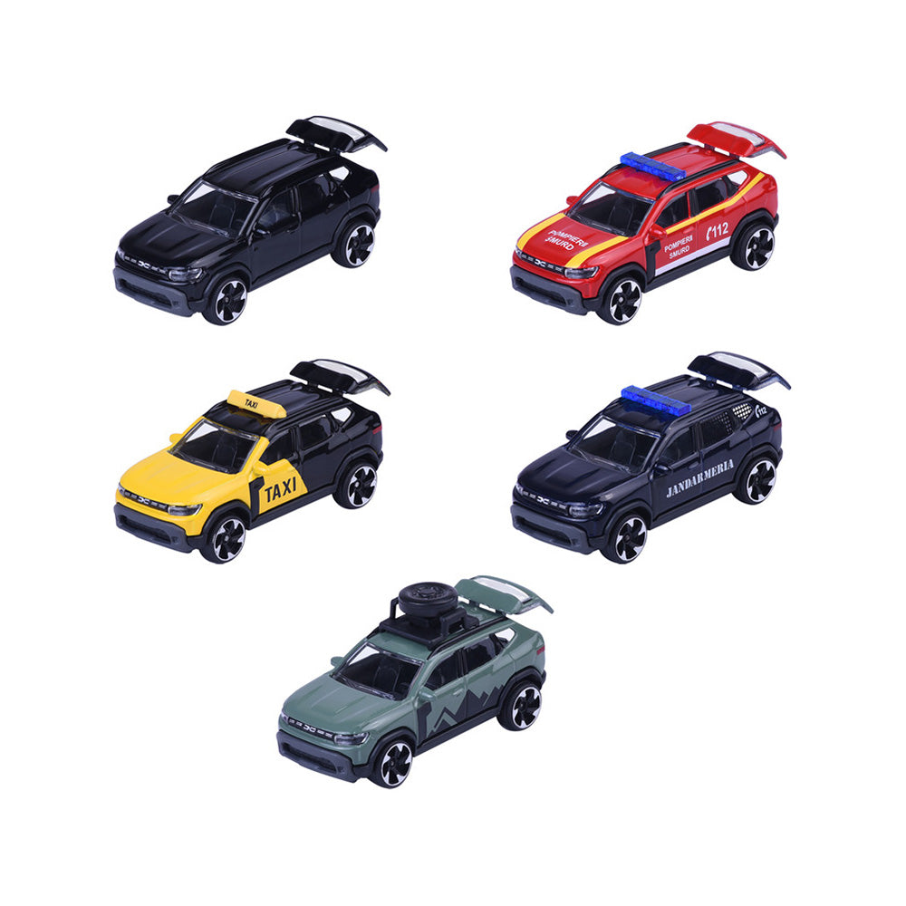 Set Majorette Dacia Duster cu 5 masinute