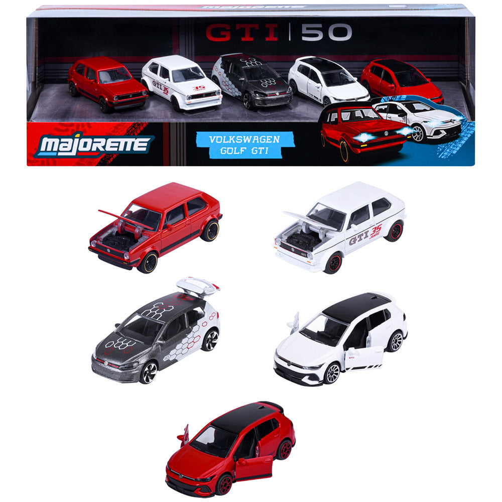 Set Majorette Golf GTI cu 5 masinute