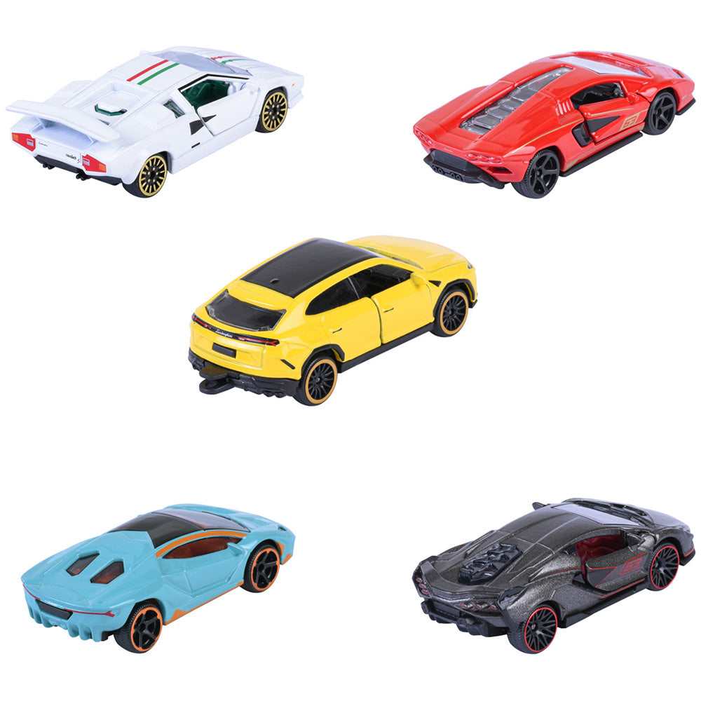 Set Majorette Lamborghini cu 5 masinute